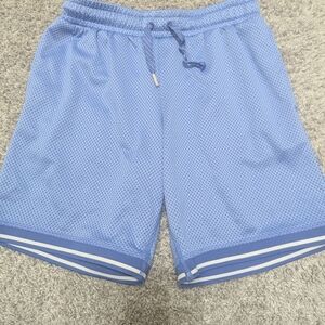 Hanna Andersson Blue Mesh Kids Shorts